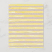 バジェットフレンドリービーベイビーシャワー招待状 (裏面)