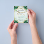 バジェットフローラエメラルドグリーングラム金ゴールドキンセアニラ チラシ (手)