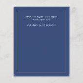 バジェットフローラブルーブルゴーニュピンクオレンジ結婚ズ (裏面)