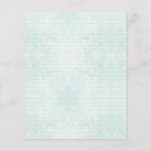 バジェットフローラブルーベリーティーポットブライダルティーパーティー (裏面)