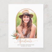 バジェットフローラボーホアーチエクセシデーション招待状 (正面)