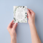 バジェットフローラユーカリプ結婚ス・グリーナリー チラシ (手)