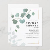 バジェットブライダルシャワーグリーナリーユーカリプキュラント (正面/裏面)