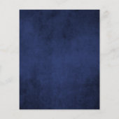 バジェットブライダルシャワートロピカルパームネイビーブルー (裏面)