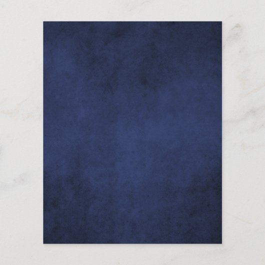 バジェットブライダルシャワートロピカルパームネイビーブルー (裏面)