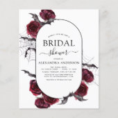 バジェットブライダルシャワーハロウィーン秋秋 チラシ (正面)