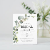 バジェットブライダルシャワーボタニカルユーカリプトゥスボホ (スタンド正面)