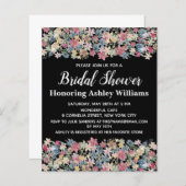 バジェットブライダルシャワー招モダン待ボホシンプル (正面/裏面)