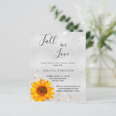 バジェットブライダルシャワー銀ひまわりメタル秋 (スタンド正面)