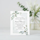 バジェットブライダルルンチョンユーカリプスグリーンリー (スタンド正面)