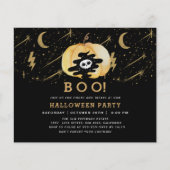 バジェットブラックおもしろいハロウィンカボチャスターズ (正面)