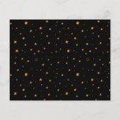 バジェットブラックキャットハロウィンカボチャ写真誕生日 (裏面)