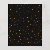 バジェットブラックキャットハロウィンカボチャ誕生日パーティー (裏面)