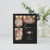 バジェットブラックトレンディーレ結婚ースズ3フォトコラージュ (スタンド正面)