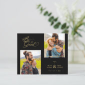 バジェットブラックトレンディー2写真フェイクゴールデン (スタンド正面)