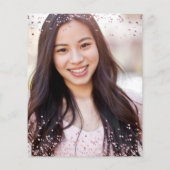 バジェットブラックバラ金ゴールドピンクグリッター卒業 (裏面)