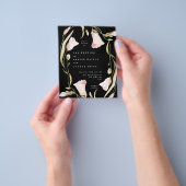 バジェットブラックパンパスボホワイルドフラー結婚ズ チラシ (手)