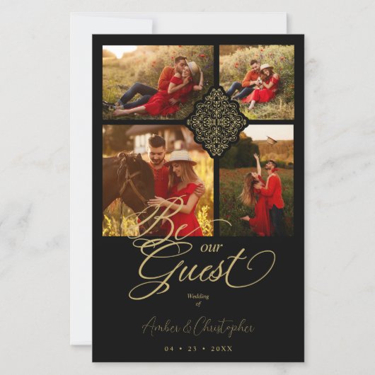 バジェットブラックフェイクゴールデンラグジュアリー映画4枚の写真 (正面)