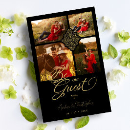 バジェットブラックフェイクゴールデンラグジュアリー映画4枚の写真