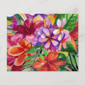 バジェットブラックモダントロピカルブーケ結婚ーズ (裏面)