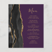 バジェットブラック金ゴールドアゲー結婚トパープルのメニュー (正面)