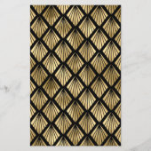 バジェットブラック金ゴールドデコフレームヴィンテージ結婚1920s (裏面)