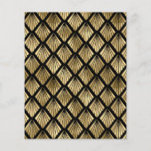 バジェットブラック金ゴールドヴィンテージ1920sデコフレーム結婚ズ (裏面)