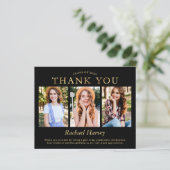 バジェットブラック金ゴールド3写真卒業ありがとう (スタンド正面)