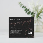 バジェットブラック&バラ金ゴールドスクリプトサプライズパーティー (スタンド正面)