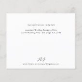 バジェットブラック&ホワイトフローラビーチシー詳細 (裏面)