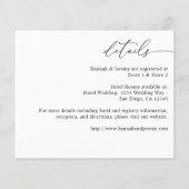 バジェットブラック&ホワイトモダン書道3詳細 (正面)