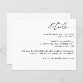 バジェットブラック&ホワイトモダン書道3詳細