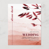 バジェットブランチジャパンディ結婚式招待状 (正面)