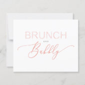 バジェットブランチ&バブリーコーラル引用文ブライダルシャワー (正面)