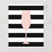 バジェットブランチ&バブリーピンクグリッターブライダルシャワー (裏面)