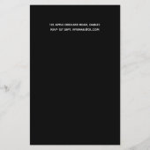 バジェットブリデスメイドランチョンスターリーナイトブルー (裏面)