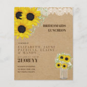 バジェットブリデスメイドランチョンブランチランチフローラ (正面)