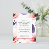 バジェットブリデスメイドルンチョン赤面パープルフローラ (スタンド正面)