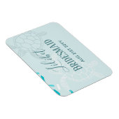 バジェットブリーズメイドブライダルパーティギフトウミガメ マグネット (右側)