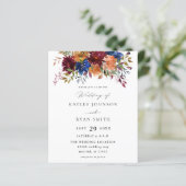 バジェットブルガンディネイヴィーオレンジ秋結婚フローラズ2 (スタンド正面)