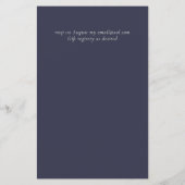 バジェットブルガンディブルーピーチ結婚フローラ (裏面)