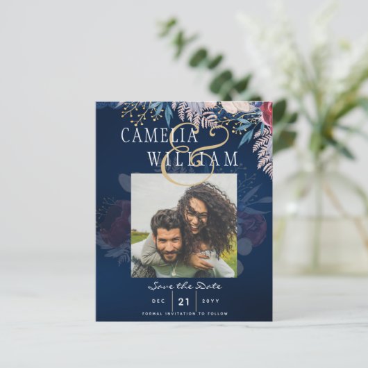 バジェットブルガンディブルー結婚フローラレ救ースのDATE (スタンド正面)