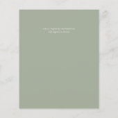 バジェットブルガンディレッドローゼジプソフィラ結婚ズ (裏面)