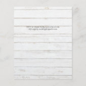 バジェットブルガンディワインパンパスグラス結婚トロピカル (裏面)