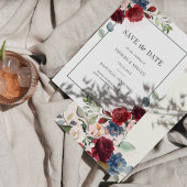 バジェットブルゴーニュフローラグリーンリー日付を保存 チラシ