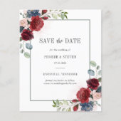 バジェットブルゴーニュフローラグリーンリー日付を保存 チラシ (正面)