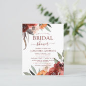 バジェットブルゴーニュブライダルシャワー秋フローラ (スタンド正面)