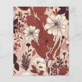 バジェットブルゴーニュ結婚ワイルドフラワー (裏面)