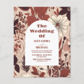 バジェットブルゴーニュ結婚ワイルドフラワー (正面)