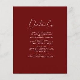 バジェットブルゴーニュ詳細カード | チラシ